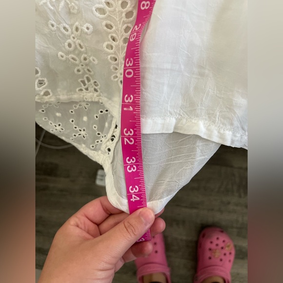Johnny Was White Broderie Anglaise Tunic Top/Dress - Picture 10 of 10
